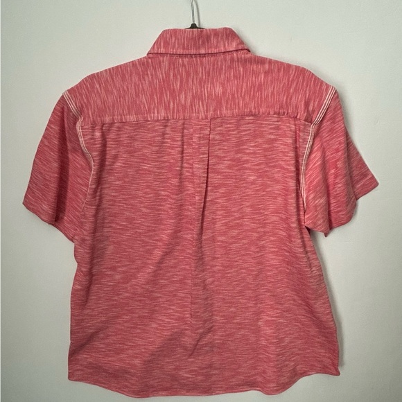 johnnie-O Top Shelf Casual Coral & Teal Button Down Shirts Boys Large Set of 2 - Picture 9 of 11